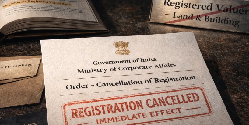 IBBI Cancels Registration of Land and Building Valuer Over Regulatory Non-Compliance