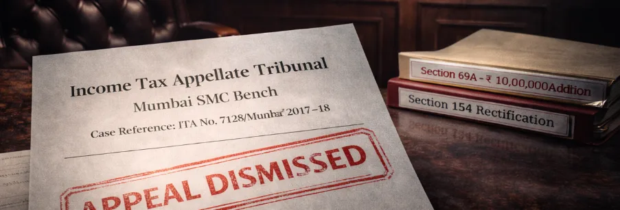 ITAT Mumbai Dismisses Appeal Challenging Rectification Order Under Section 154