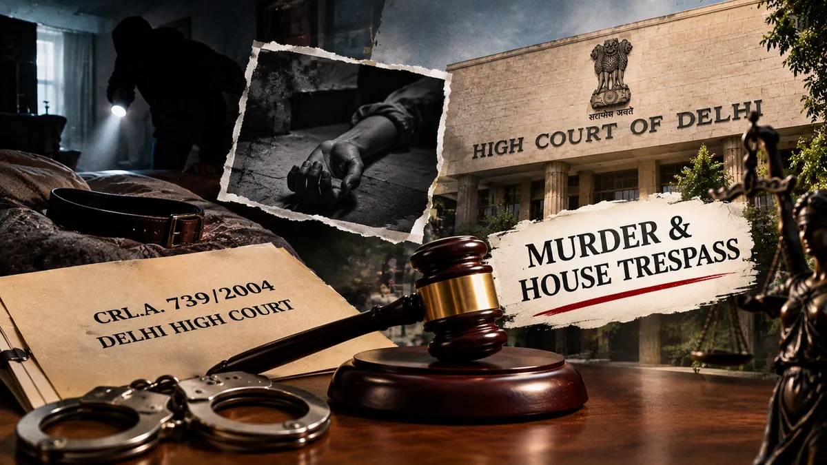 Delhi High Court Acquits Murder Convict After Two Decades: Brushing Past a Chance Witness Near the Scene Does Not Complete the Chain of Circumstances