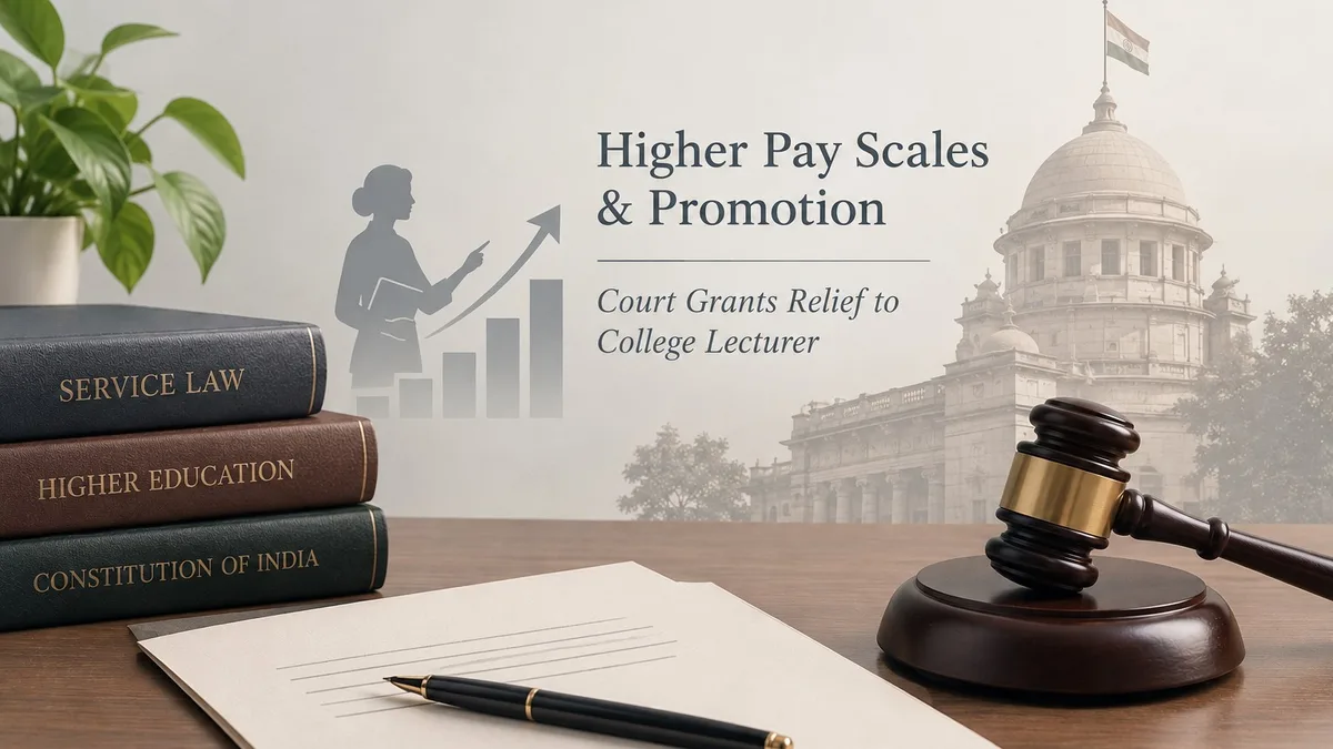 Ad-Hoc Service Does Not Count Towards Higher Pay Scales Unless the Rules Permit It
